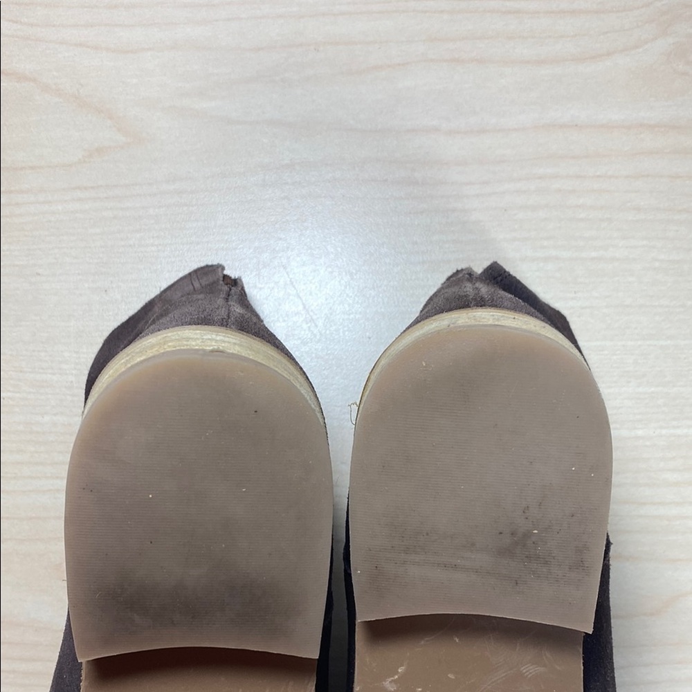 Diba Plane to See Brown Suede Slip on Ankle Boots - Picture 9 of 10
